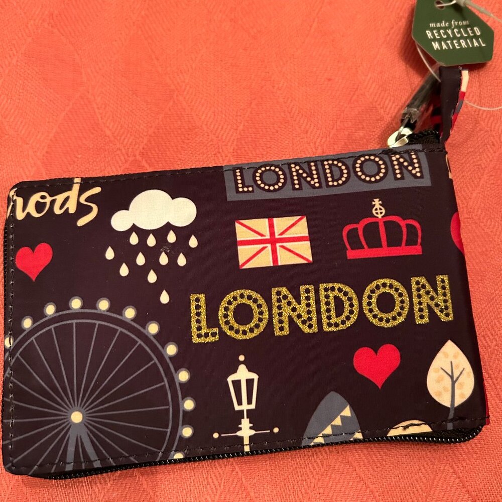 Harrods tote bag that folds into small case